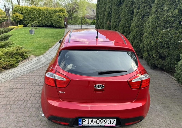 Kia Rio cena 24800 przebieg: 108000, rok produkcji 2011 z Świeradów-Zdrój małe 466